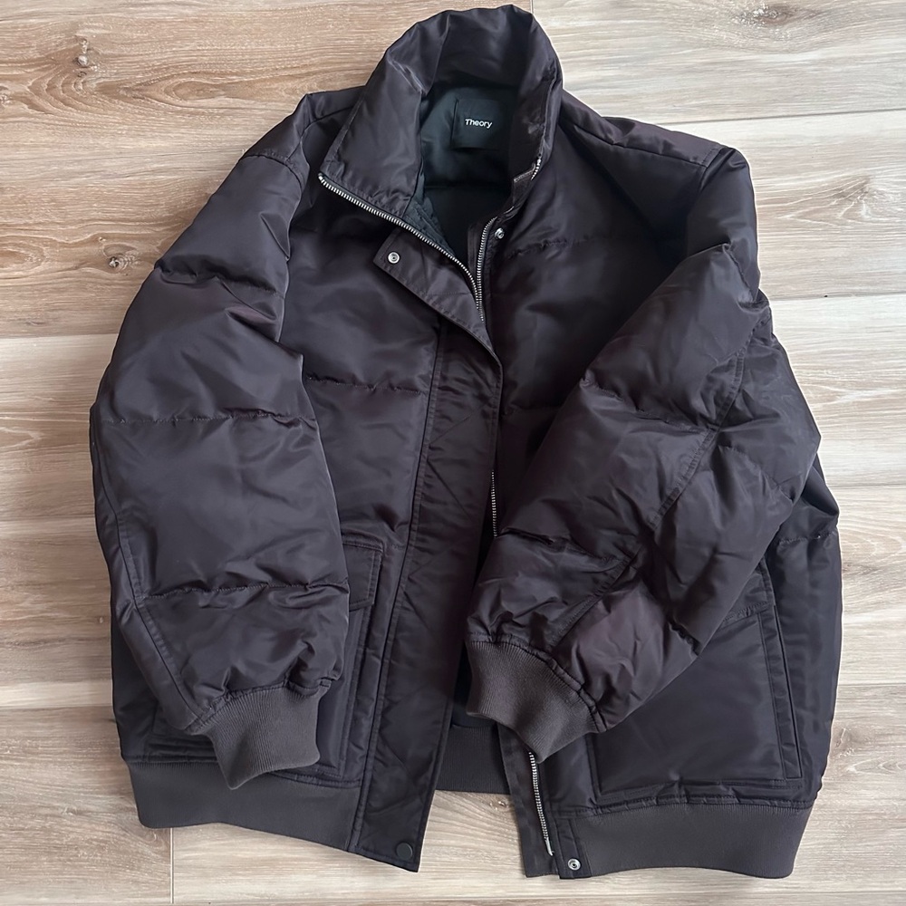 Theory Mink Puffer Jacket XS-S - Picture 3 of 8